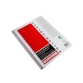 Kollegieblock A4 Linjerat