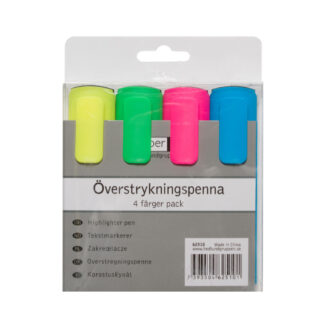 Överstrykningspenna Betty 4-set